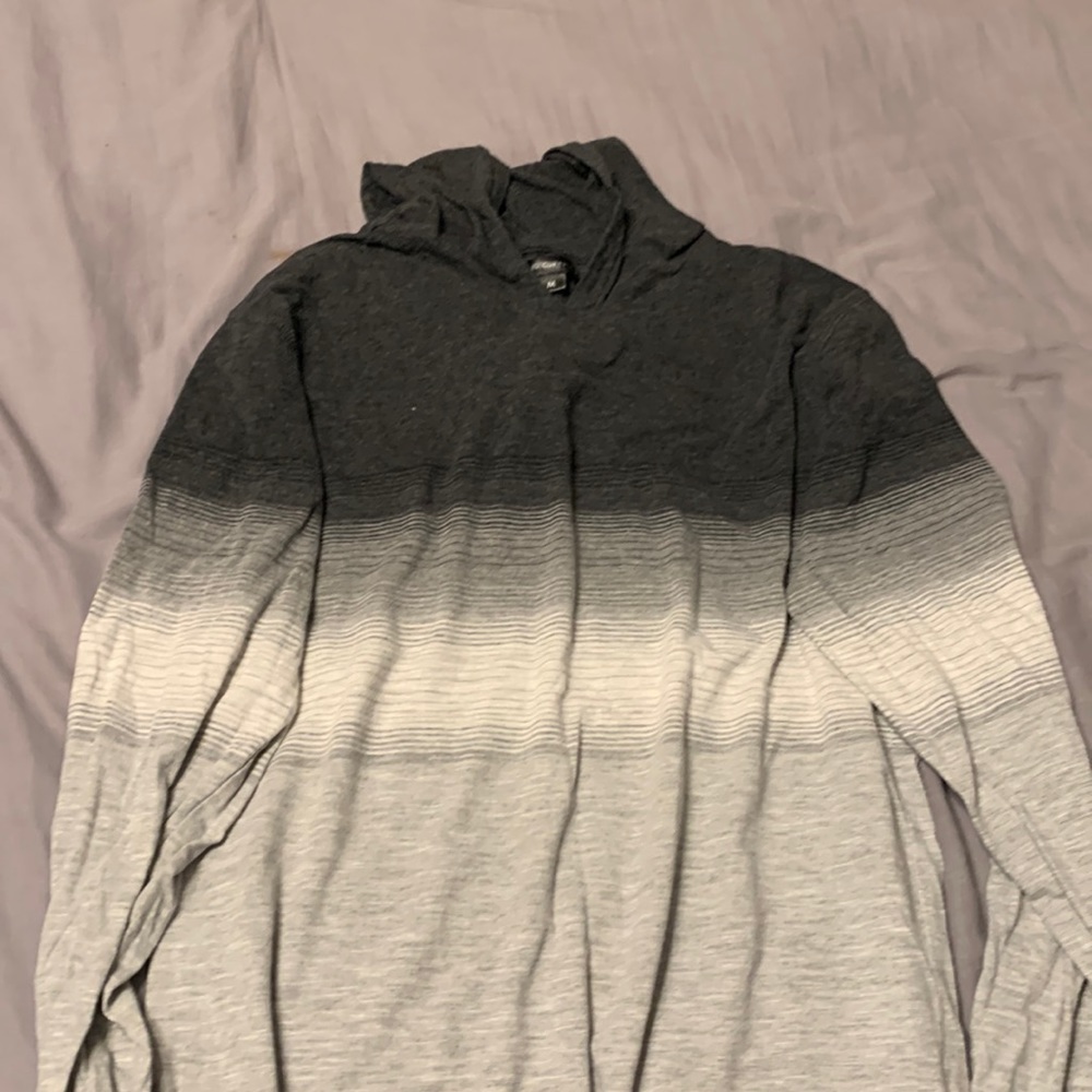 Long sleeve hooded shirt